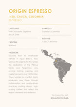Load image into Gallery viewer, Origin Espresso - Colombia
